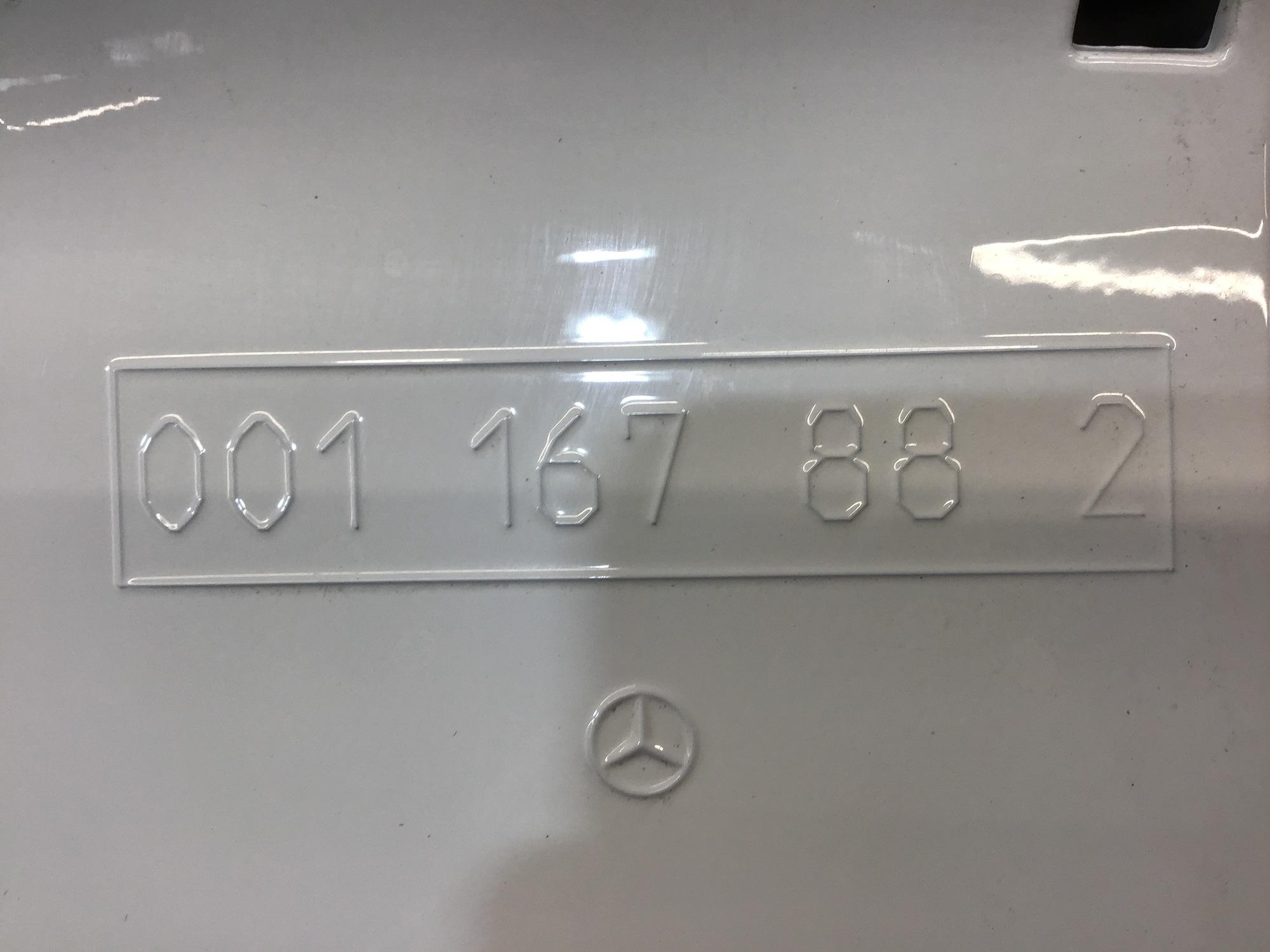 Накладка на порог (наружная), Mercedes Benz W167 GLE 2018>