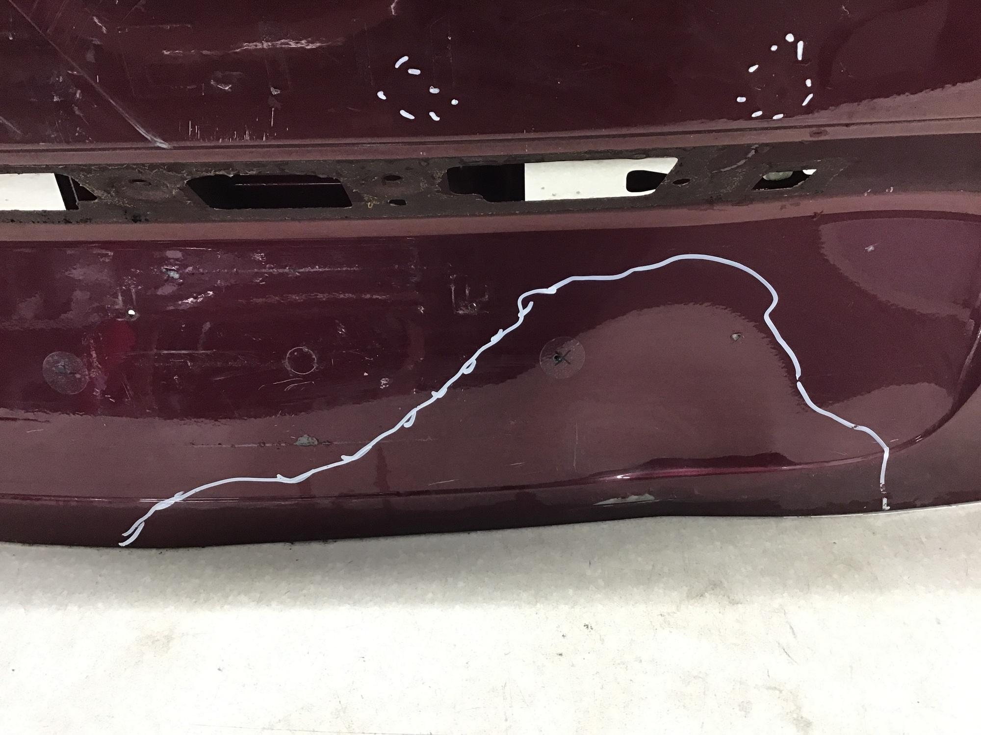 Дверь багажника, Renault Scenic 2009-2015 Дверь багажника, Renault Scenic 2009-2015