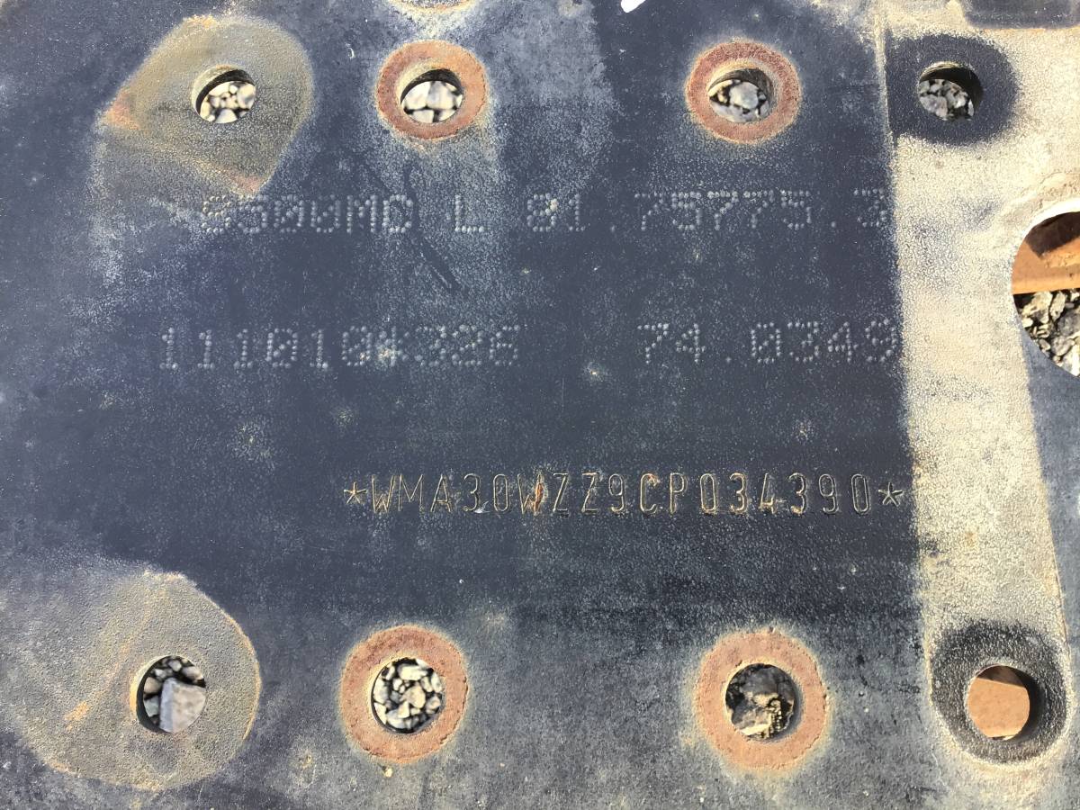 Рама MAN TGS 2007>