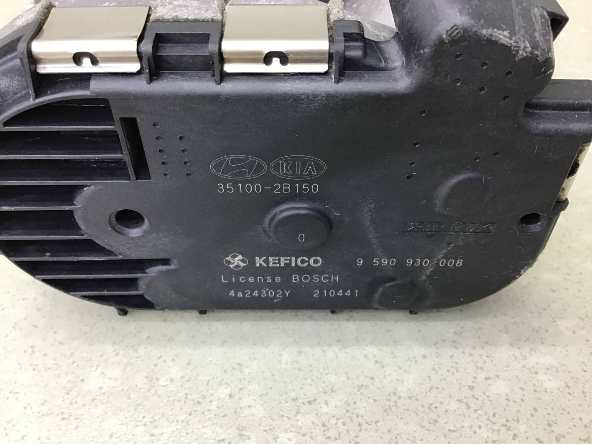 Заслонка дроссельная электрическая Kia Rio 3 (QB) 2011-2017