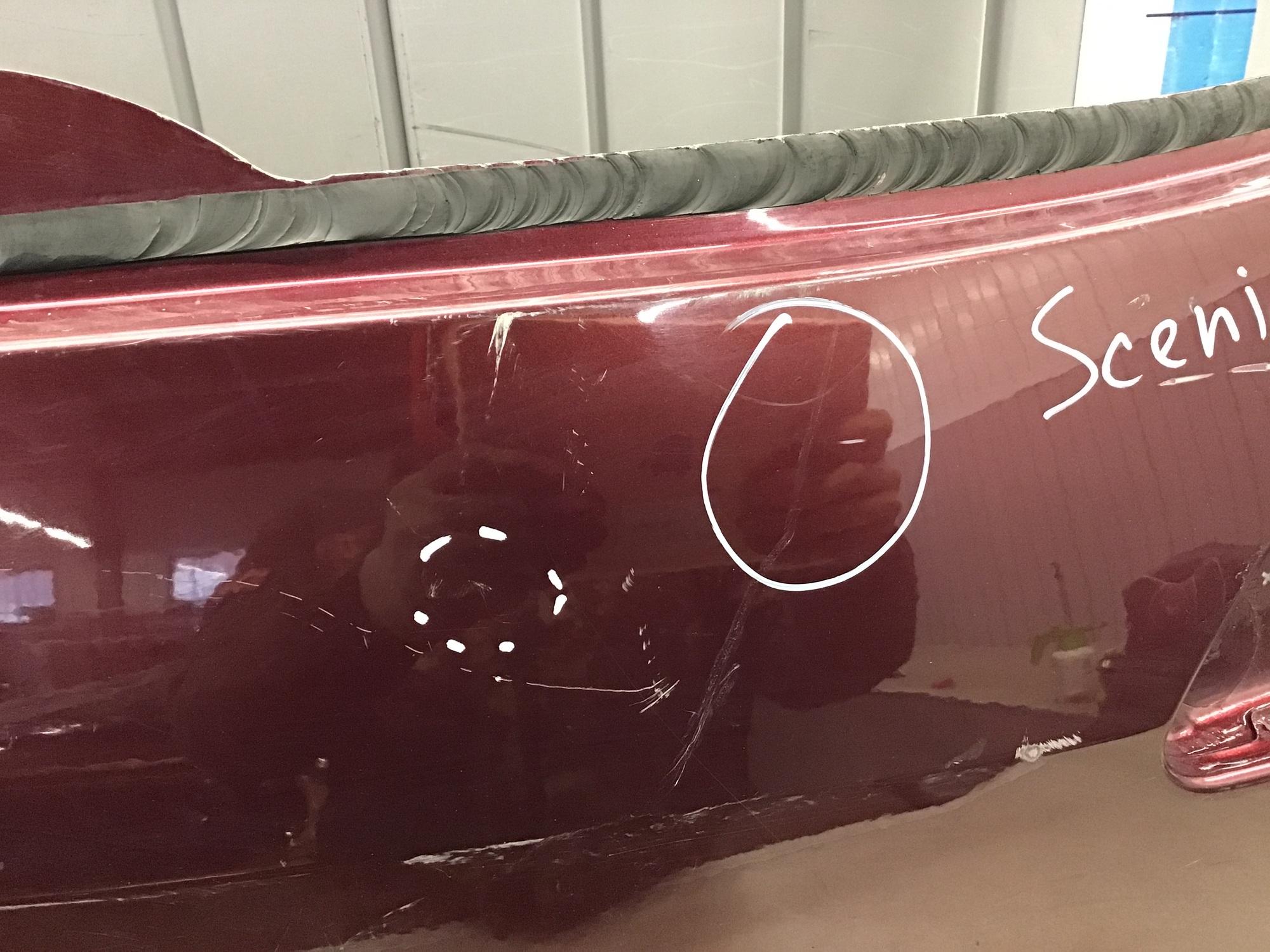 Дверь багажника, Renault Scenic 2009-2015 Дверь багажника, Renault Scenic 2009-2015