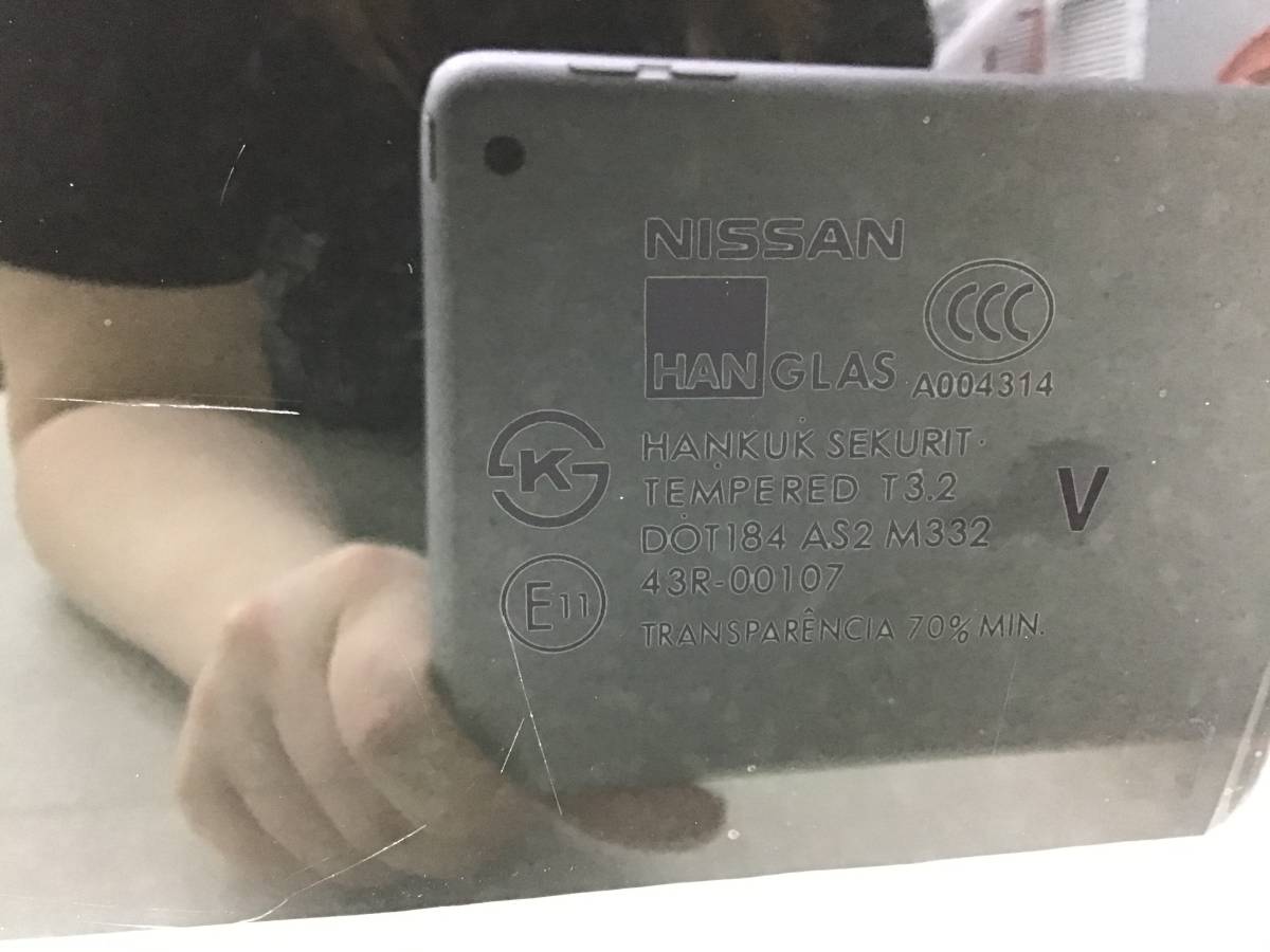 Стекло двери задней левой Nissan Almera Classic (B10) 2006-2013