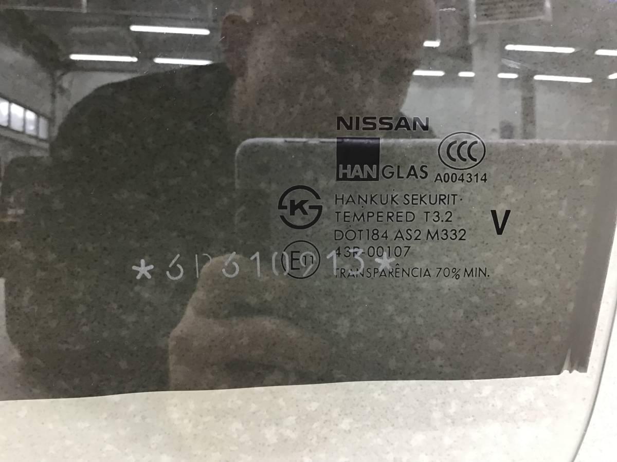 Стекло двери задней левой Nissan Almera Classic (B10) 2006-2013 Стекло двери задней левой Nissan Almera Classic (B10) 2006-2013