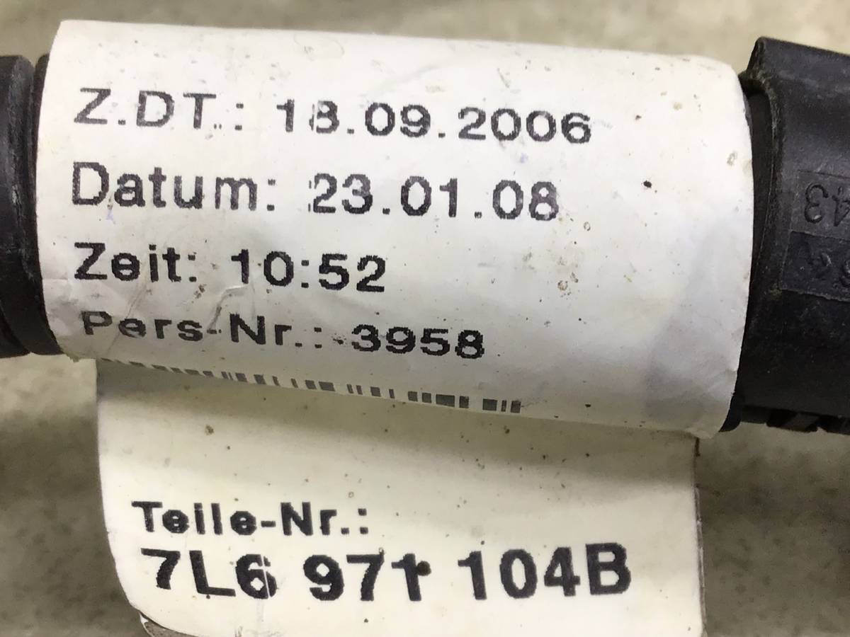 Проводка (коса) Volkswagen Touareg (7L) 2002-2010 Проводка (коса) Volkswagen Touareg (7L) 2002-2010