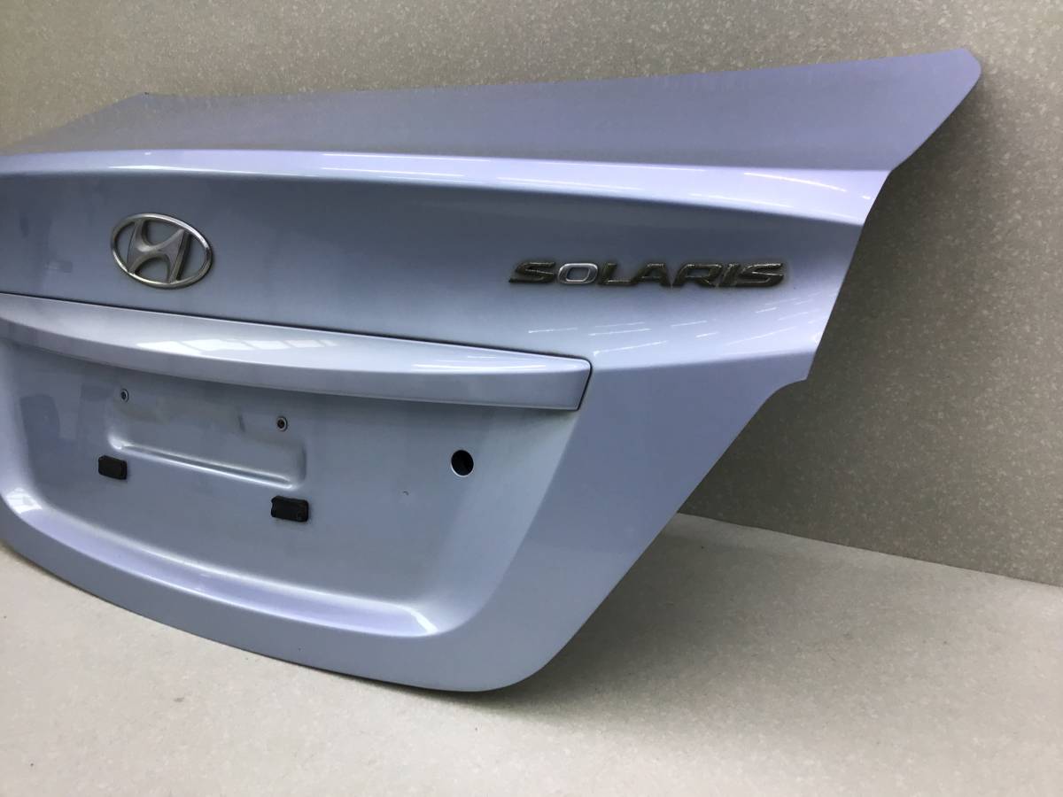 Крышка багажника Hyundai Solaris 1 (RB) 2010-2017 Крышка багажника Hyundai Solaris 1 (RB) 2010-2017