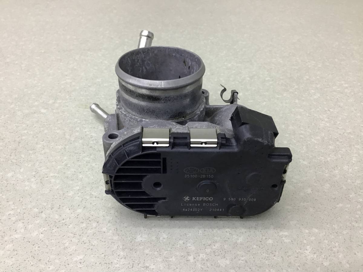 Заслонка дроссельная электрическая Kia Rio 3 (QB) 2011-2017