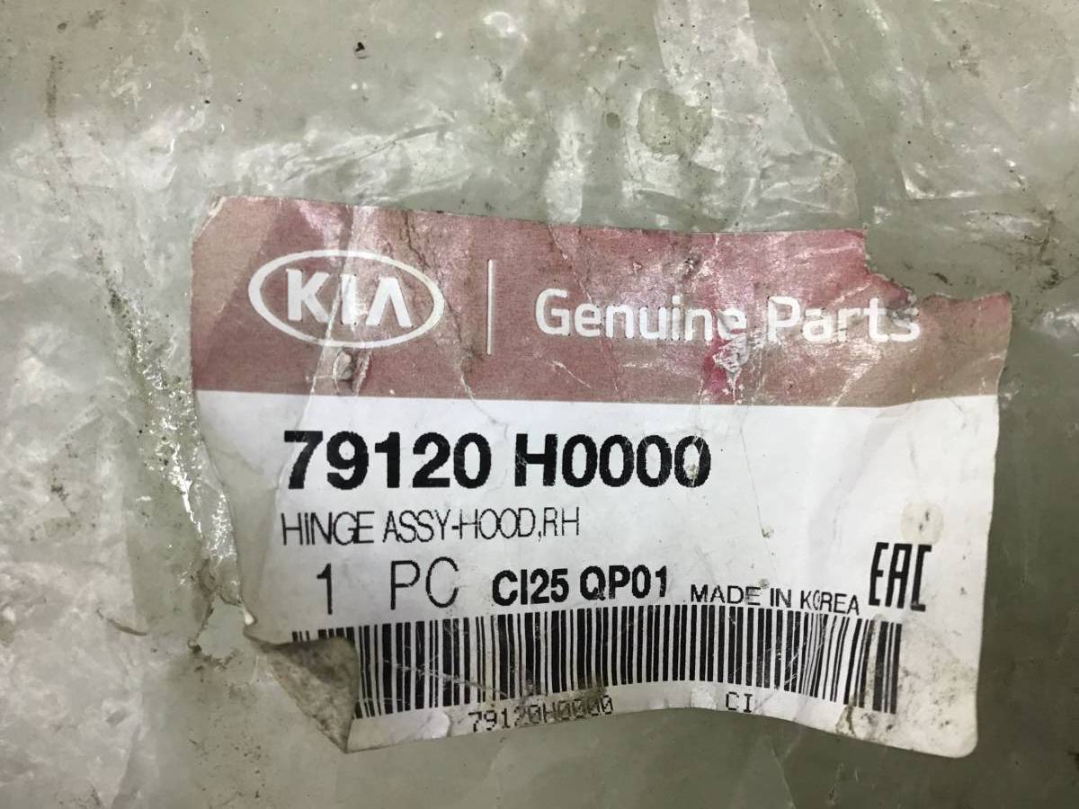Петля капота правая Kia Rio 4 (FB) 2017-2022