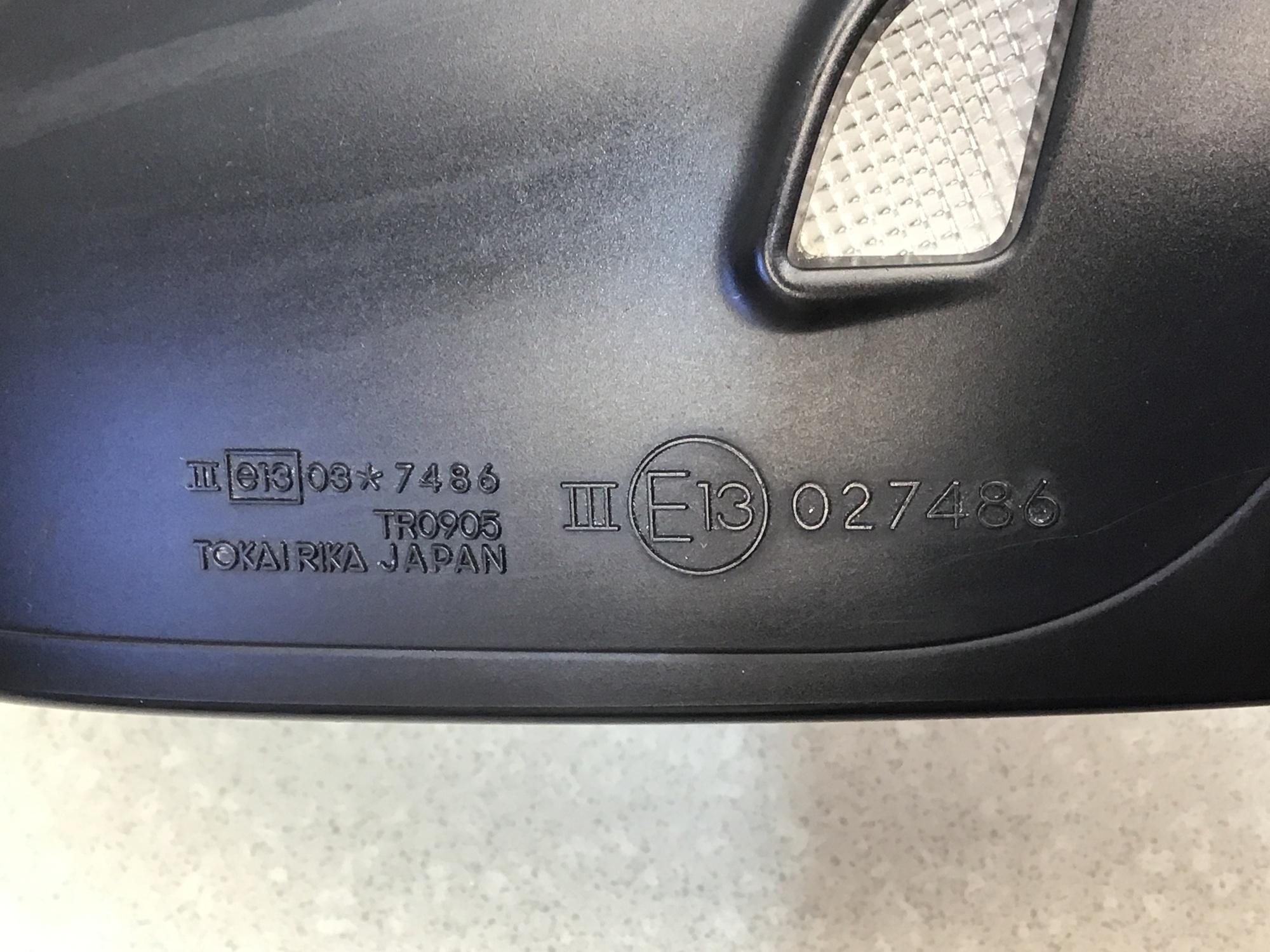 Зеркало правое электрическое Lexus GS 350 (GRL15) 2011-2016