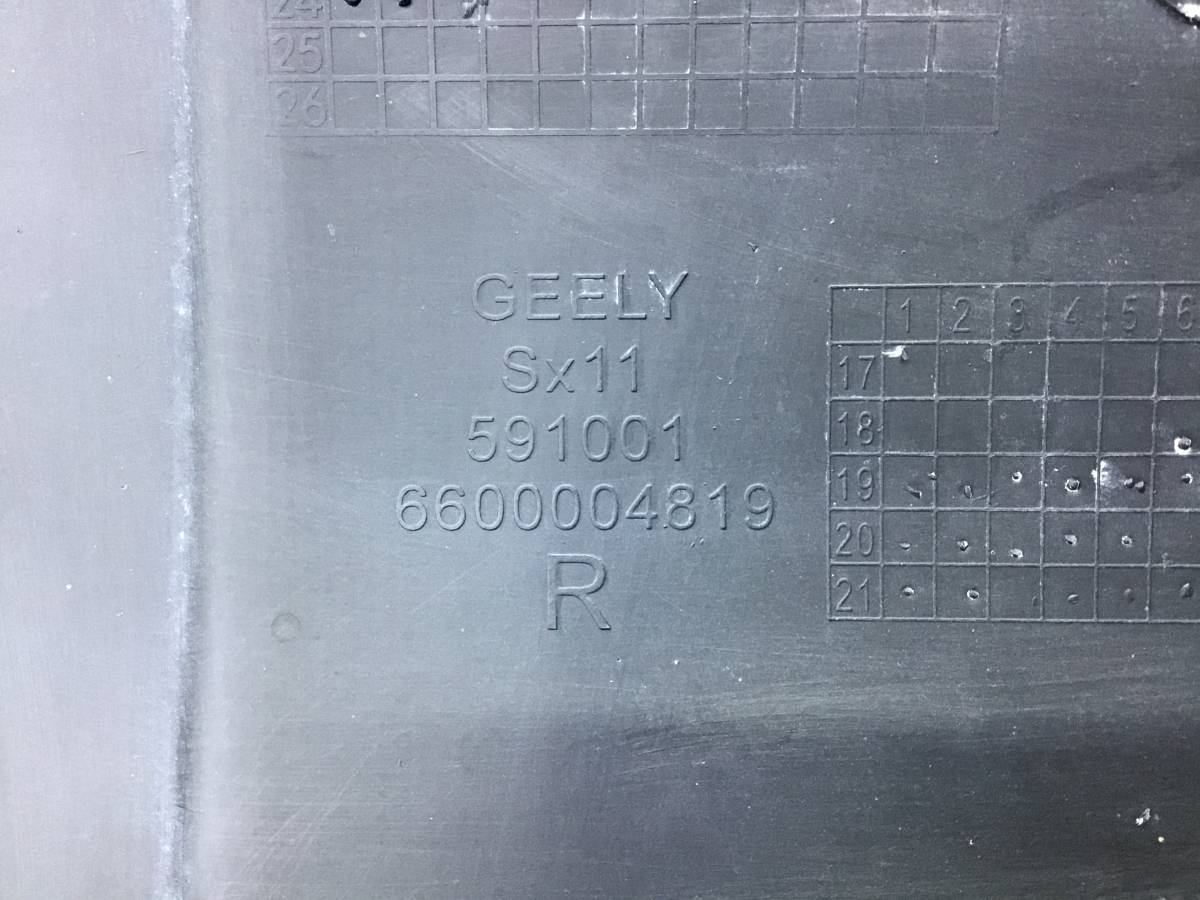 Локер передний правый Geely Coolray SX11 2018> Локер передний правый Geely Coolray SX11 2018>