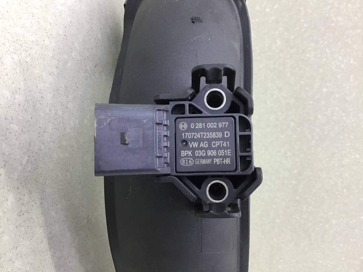 Патрубок интеркулера Volkswagen Polo Sed 5 (6C1) 2010-2020 Патрубок интеркулера Volkswagen Polo Sed 5 (6C1) 2010-2020