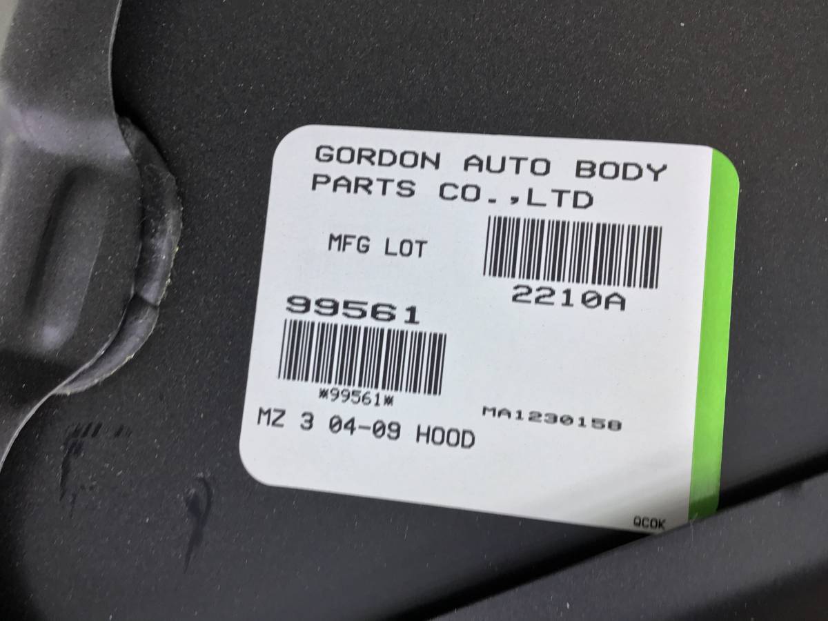 Капот Mazda 3 (BK) 2002-2009 Капот Mazda 3 (BK) 2002-2009