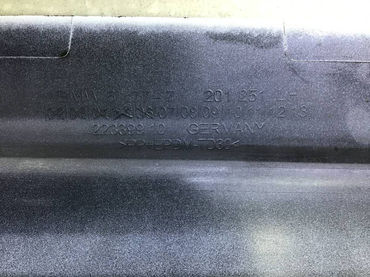 Накладка на порог (наружная) BMW GT F07 2008> Накладка на порог (наружная) BMW GT F07 2008>