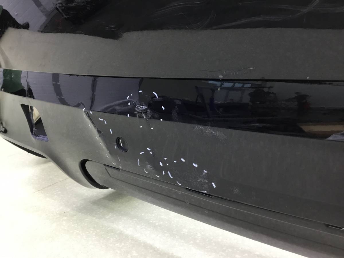 Бампер задний Porsche Cayenne (PO536) 2017-н.в.