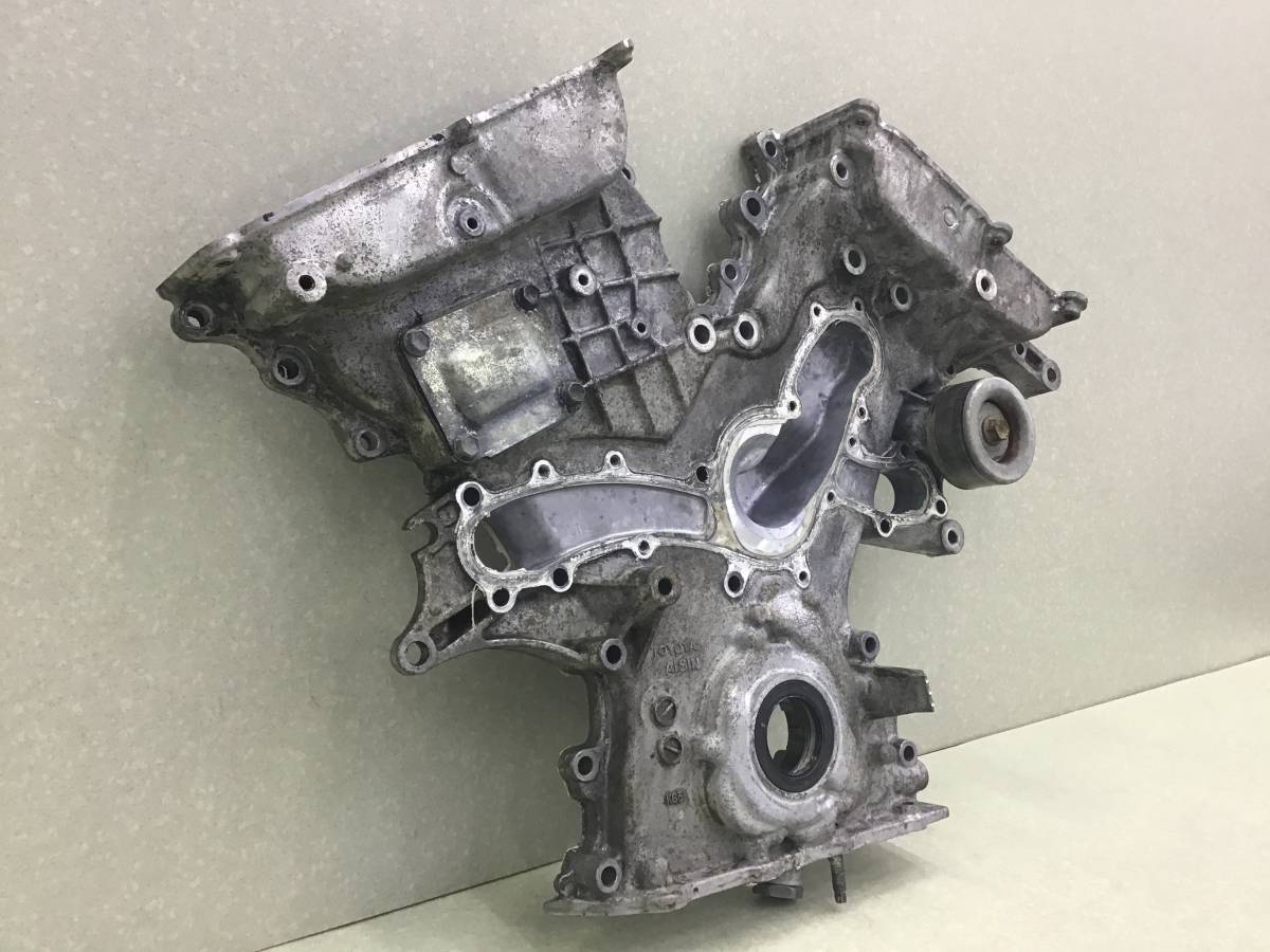 Крышка двигателя передняя Toyota Highlander (U50) 2013-2020