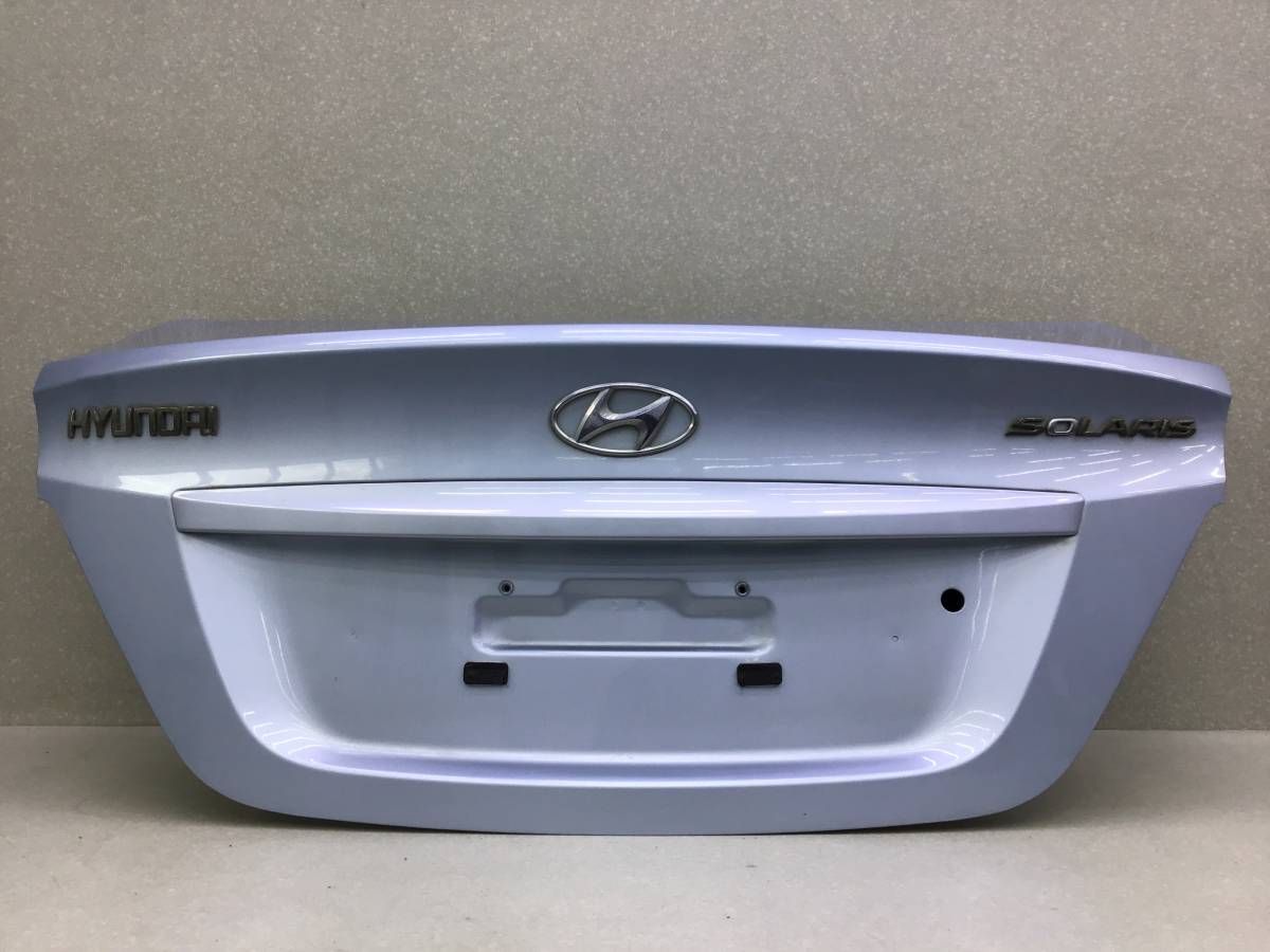 Крышка багажника Hyundai Solaris 1 (RB) 2010-2017 Крышка багажника Hyundai Solaris 1 (RB) 2010-2017