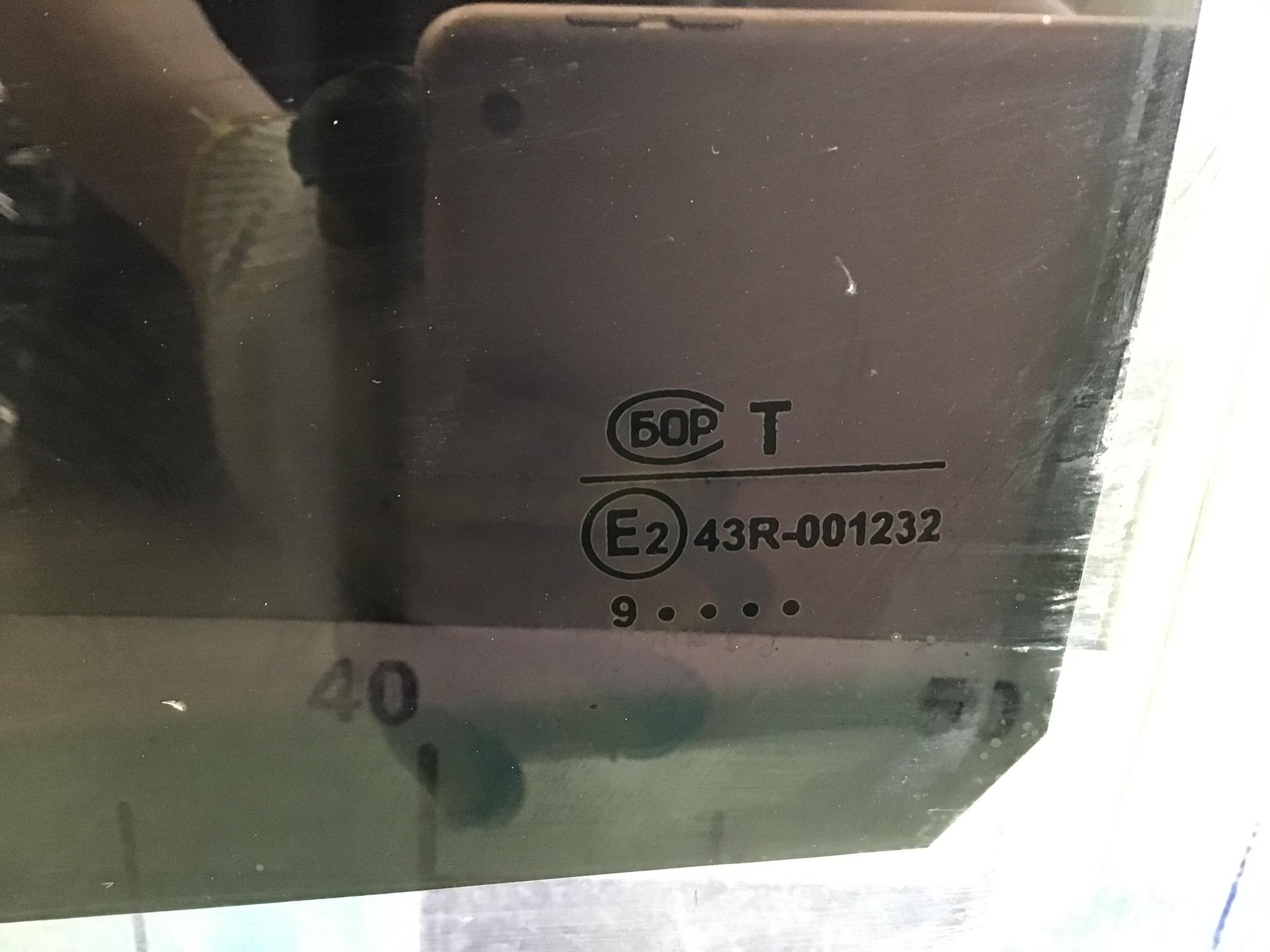 Стекло двери задней левой ZAZ Chance 2005-2014