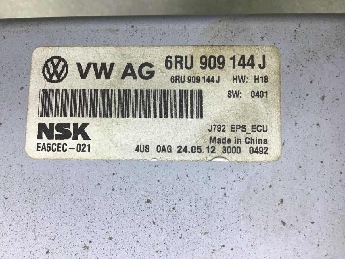 Колонка рулевая Volkswagen Polo Sed 5 (6C1) 2010-2020