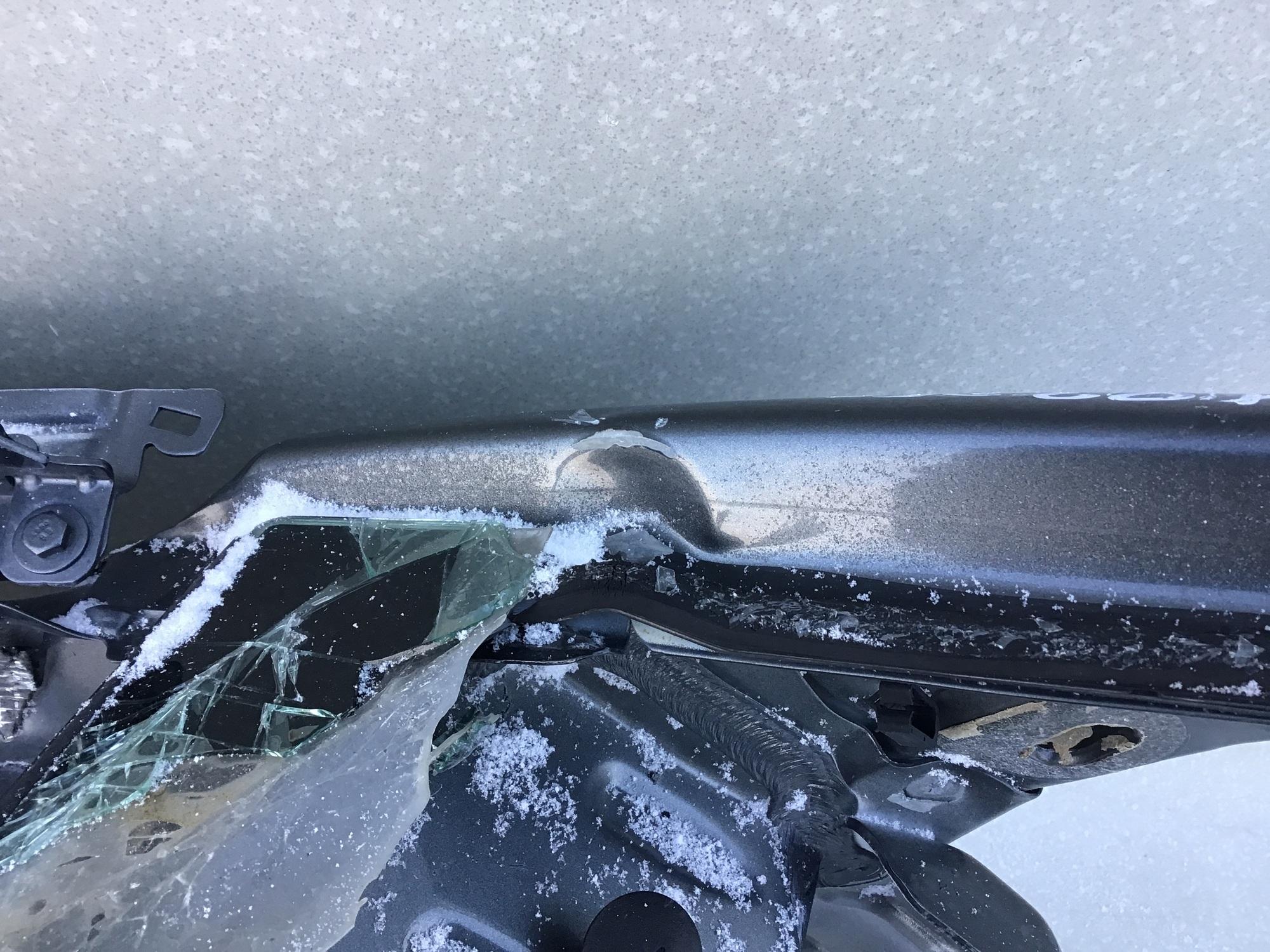 Лонжерон передний правый, Citroen C3 2009-2016