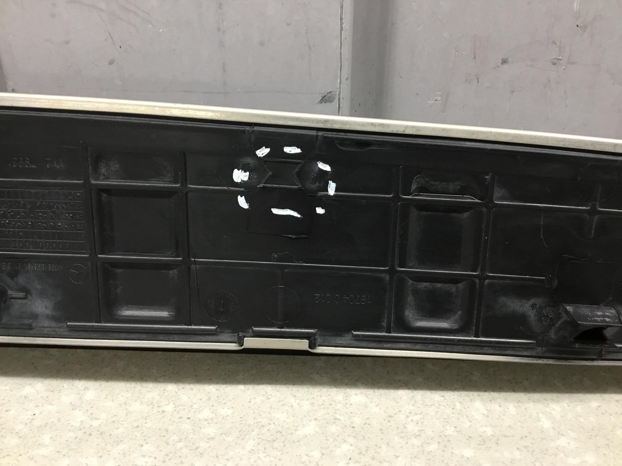 Накладка заднего бампера, Mercedes Benz W245 B-klasse 2005-2012