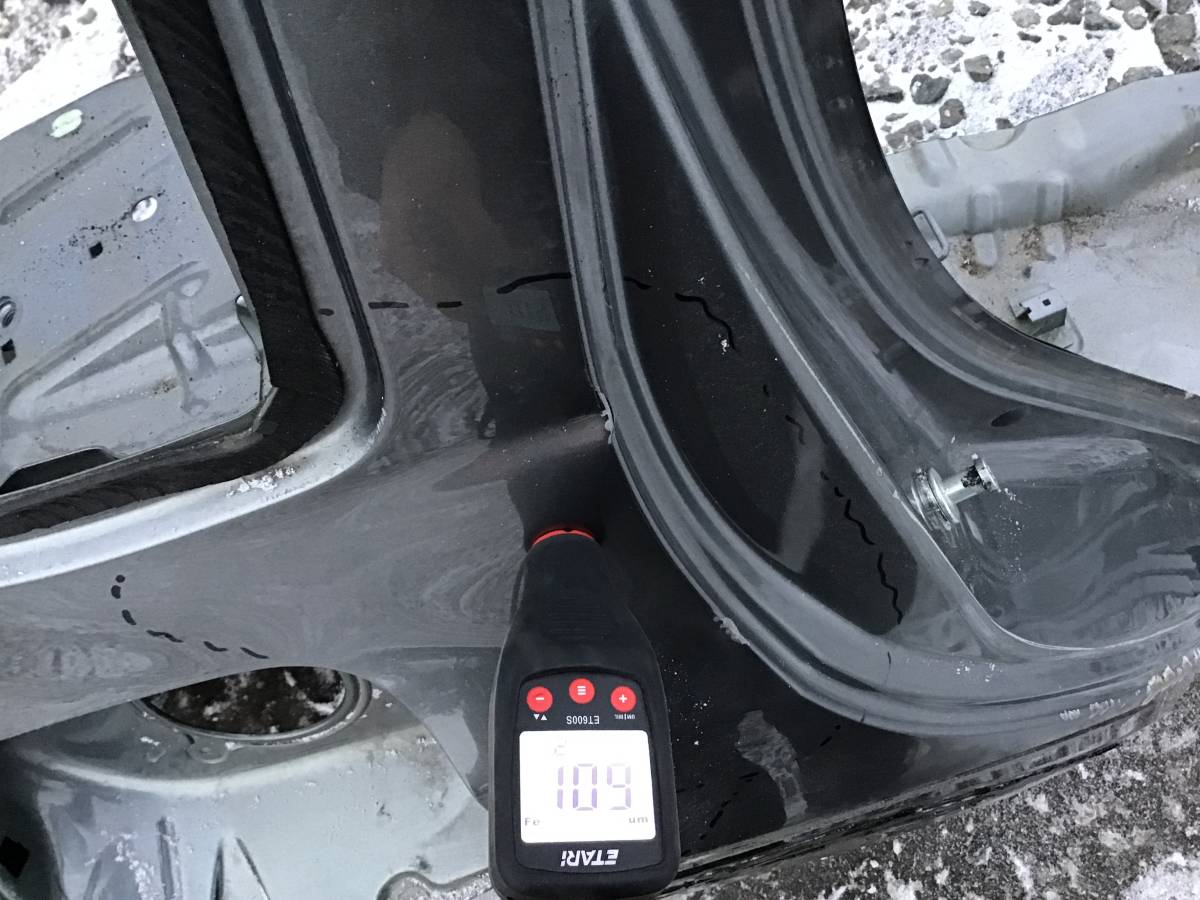 Крыло заднее правое Renault Duster (HS) 2010-2021