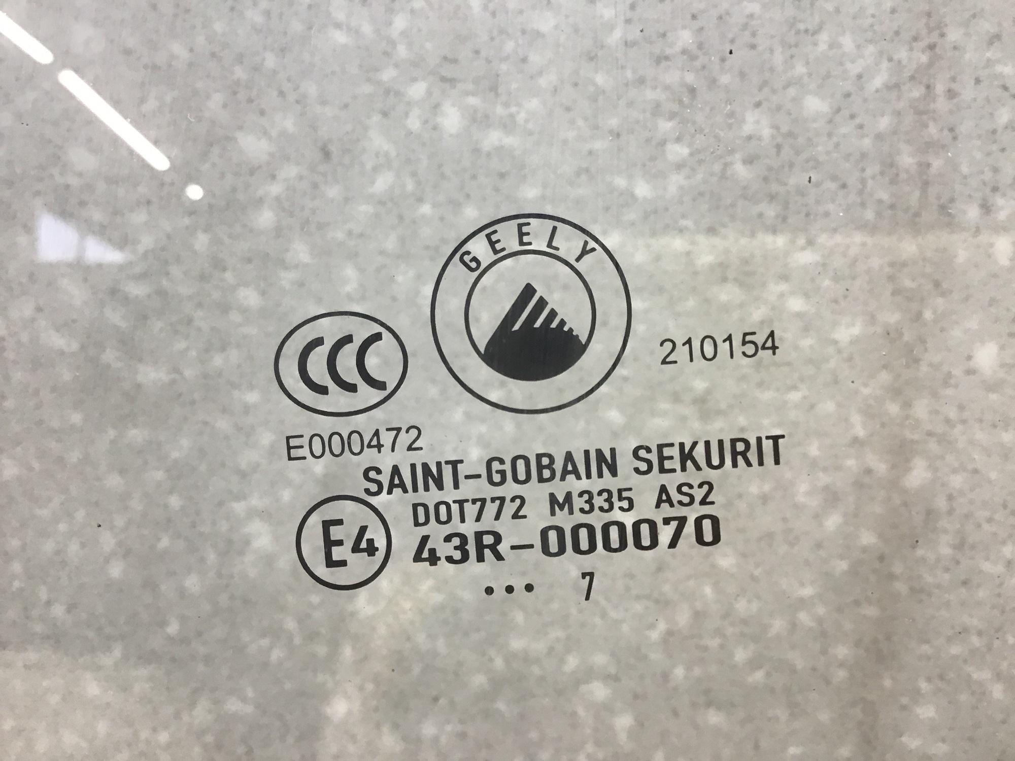 Стекло двери задней левой Geely Otaka CK 2005-2012