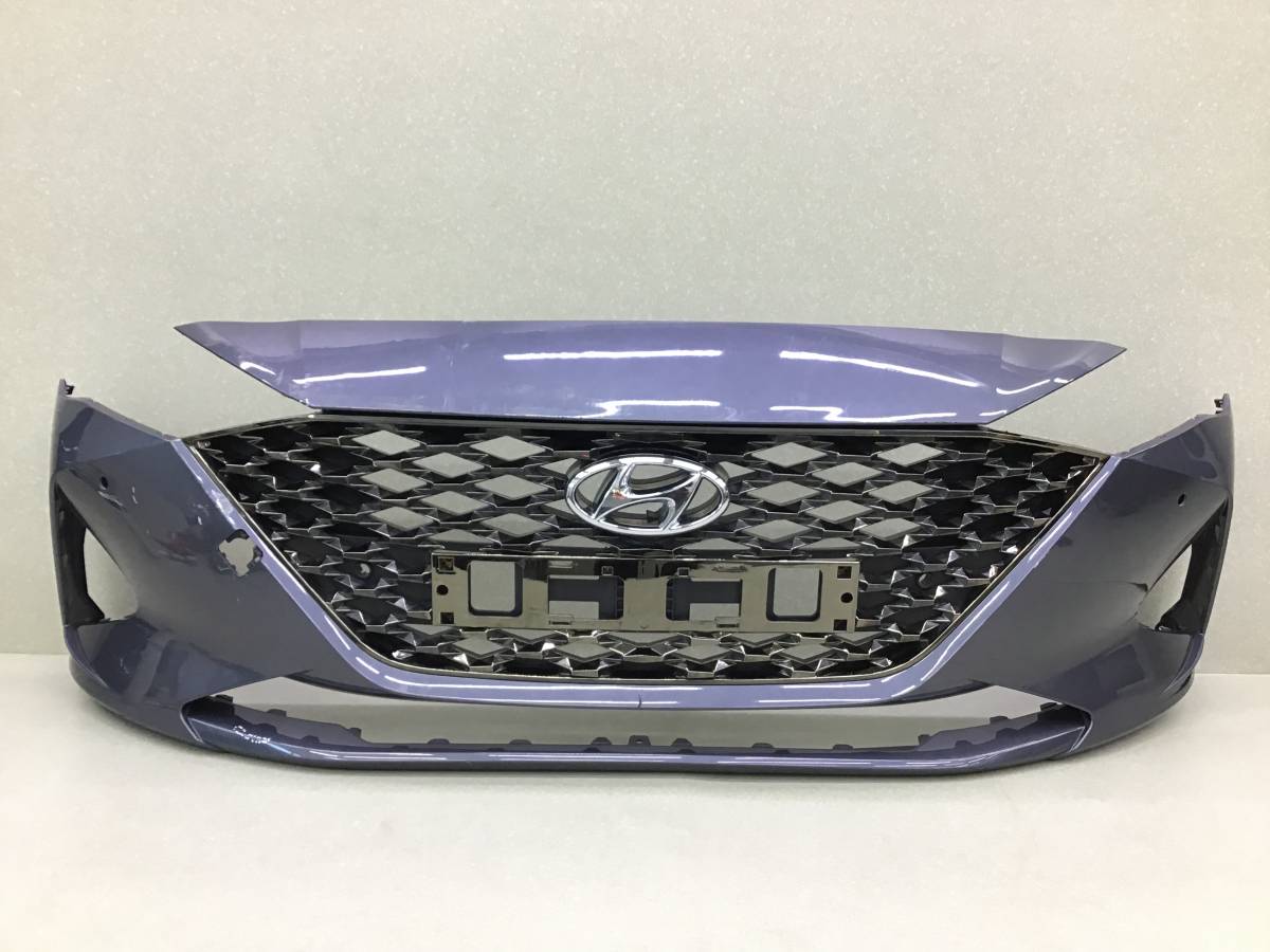 Бампер передний Hyundai Solaris 2 (HCR) 2020-н.в. рест. Бампер передний Hyundai Solaris 2 (HCR) 2020-н.в. рест.