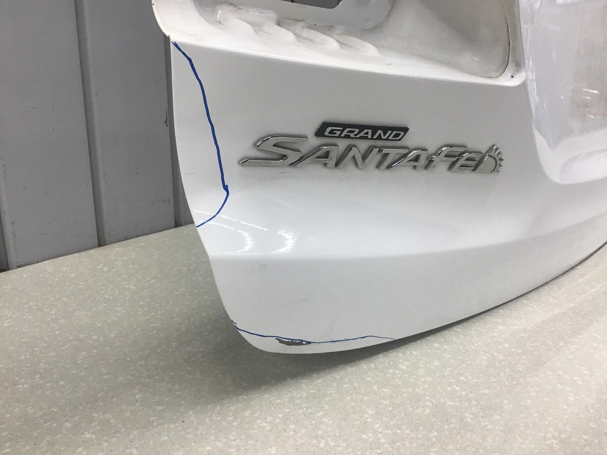 Дверь багажника, Hyundai Santa Fe (DM) 2012-2018 Дверь багажника, Hyundai Santa Fe (DM) 2012-2018