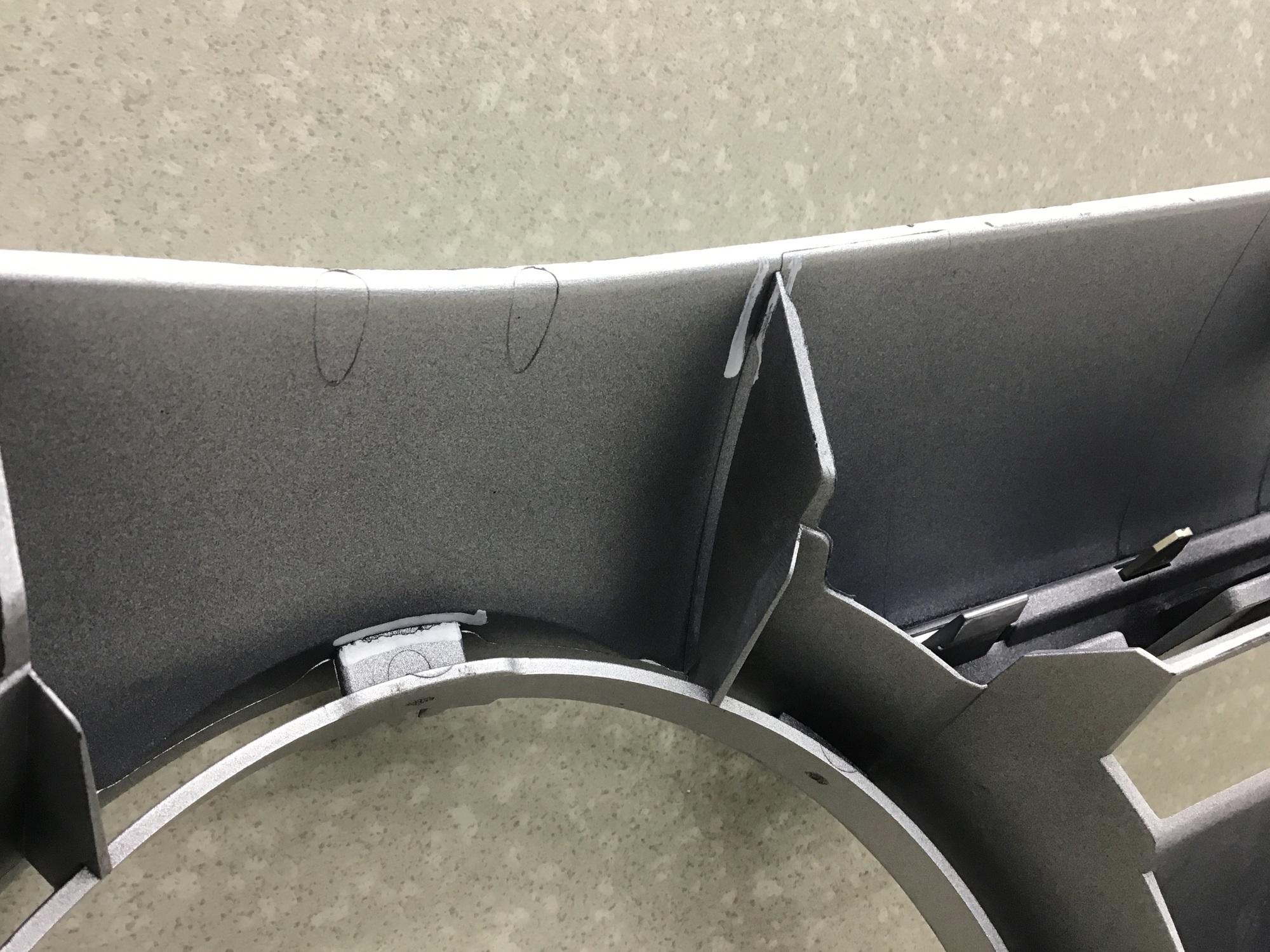 Решетка радиатора, Mercedes Benz W245 B-klasse 2005-2012