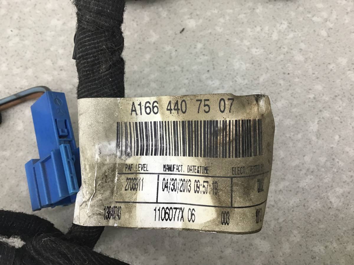 Проводка салона Mercedes-Benz GL-Class (X166) 2012>