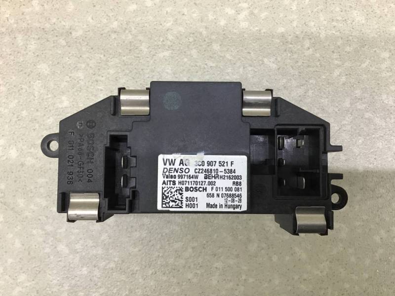 Резистор отопителя Skoda Octavia A5 (1Z5) 2004-2013 Резистор отопителя Skoda Octavia A5 (1Z5) 2004-2013