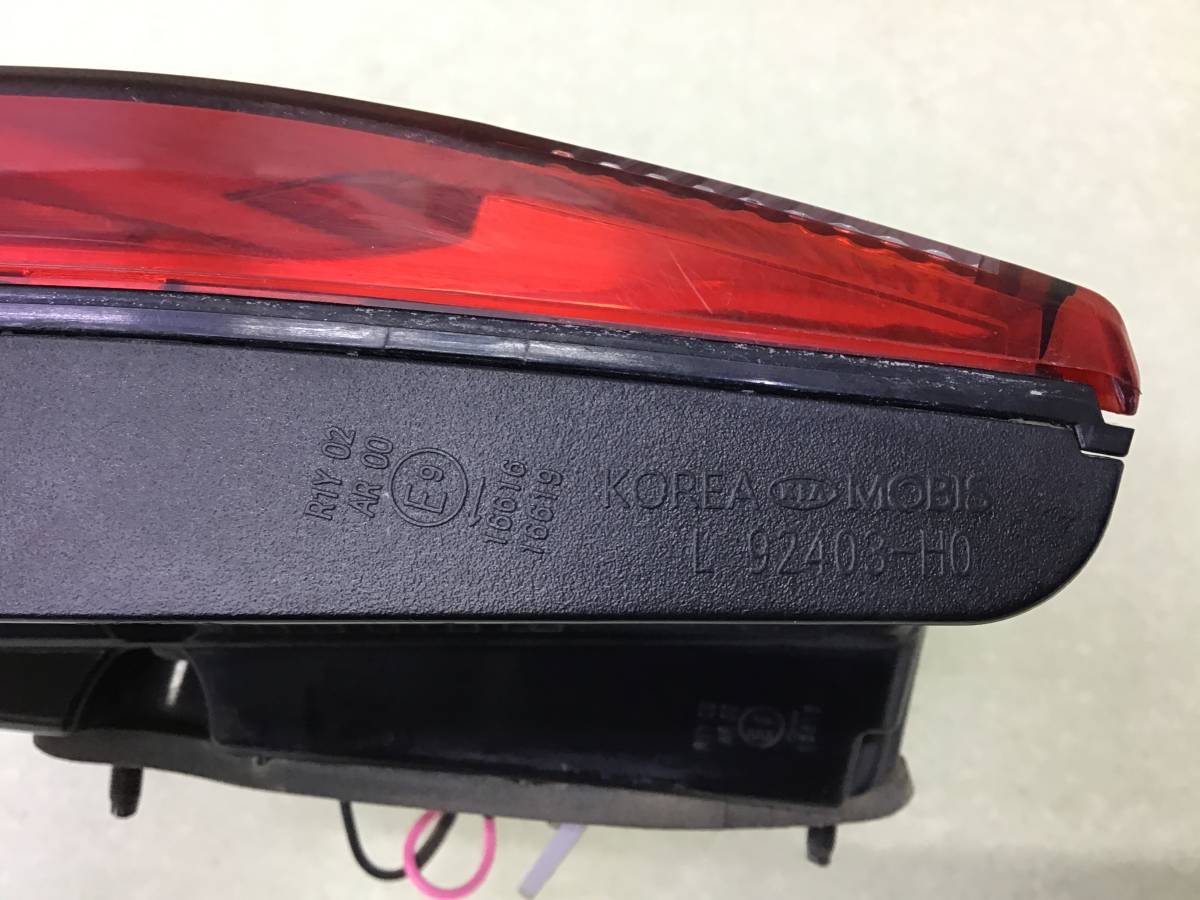 Фонарь задний внутренний левый Kia Rio 4 (FB) 2017-2022