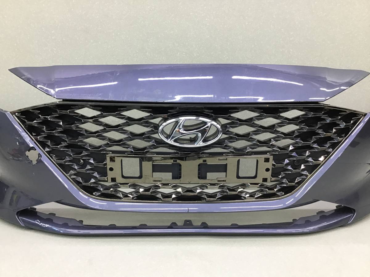 Бампер передний Hyundai Solaris 2 (HCR) 2020-н.в. рест. Бампер передний Hyundai Solaris 2 (HCR) 2020-н.в. рест.