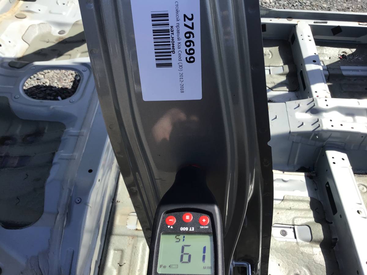 Порог со стойкой правый Kia Ceed (JD) 2012-2018