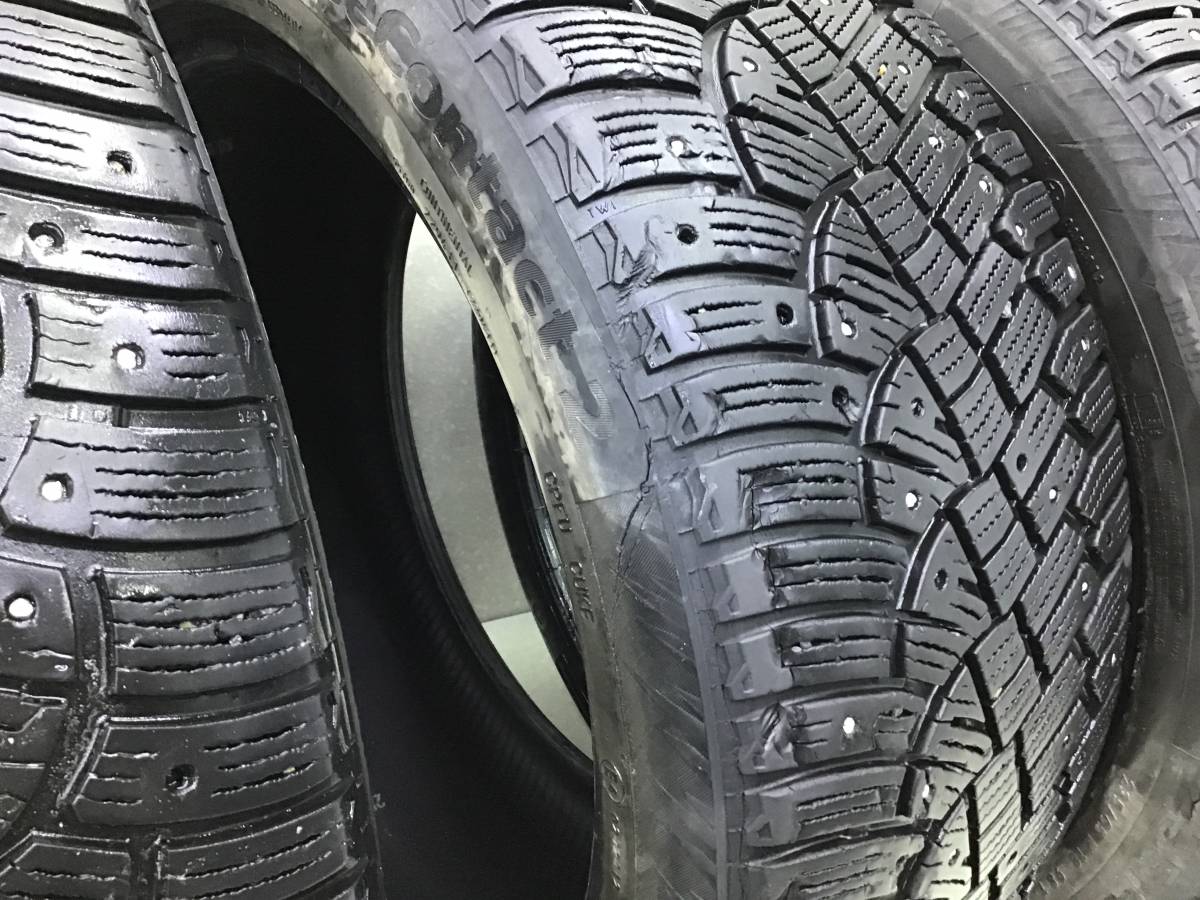 Шины R18 Зимние шипованные Continental lcecontact