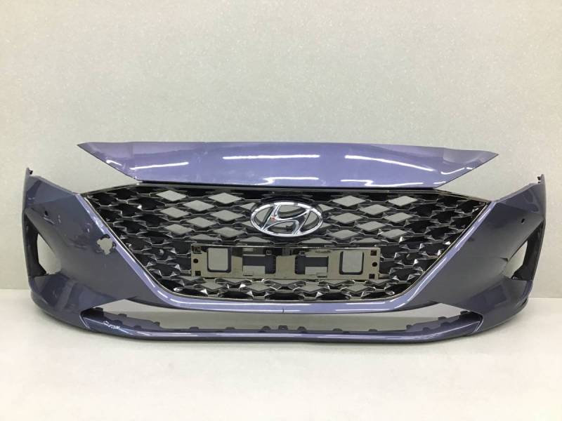 Бампер передний Hyundai Solaris 2 (HCR) 2020-н.в. рест. Бампер передний Hyundai Solaris 2 (HCR) 2020-н.в. рест.