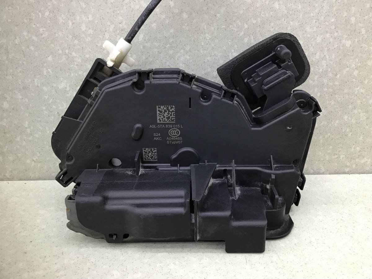 Замок двери задней левой Skoda Rapid 2 2019-2023